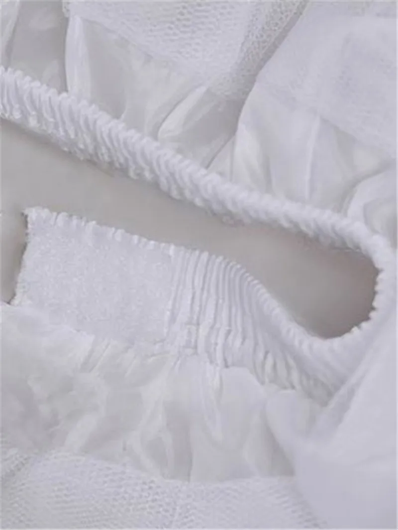 

Lolita Petticoat White layered Short Boneless bustle Lolita Underskirt