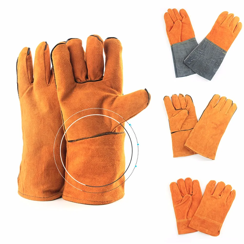 Перчатки для сварки премиум класса перчатки с усиленной прострочкой