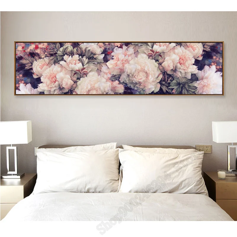 Алмазная вышивка Розовый пион 5D сделай сам полная картина крестиком кристалл