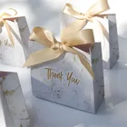 Своими руками Свадебные украшения Свадебные спасибо подарочные пакеты с лентой мини конфетная сумка коробка для вечерние Baby Shower шоколадные коробки упаковки