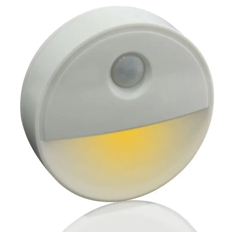 Беспроводной PIR датчик движения светодиодный ночник стенной шкаф 3AA