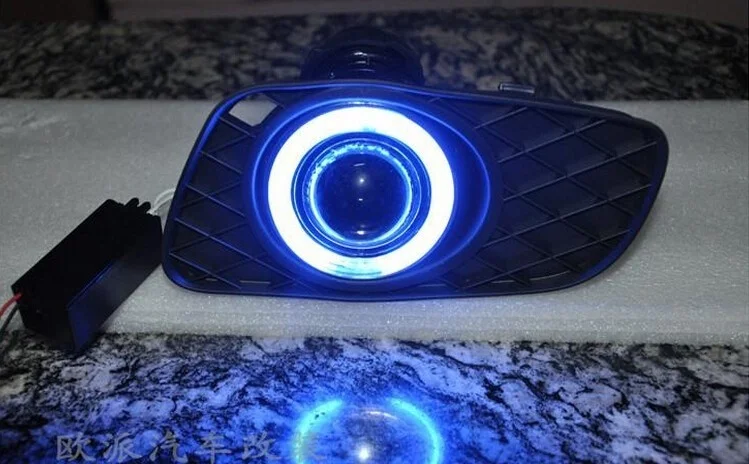 

Высококачественные светодиодные противотуманные фары COB angel eye E13 для освещения дневного света