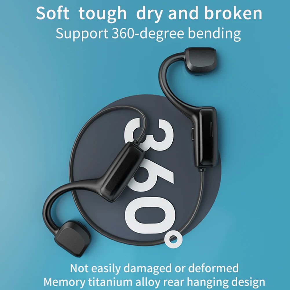 Водонепроницаемые наушники Спортивная беспроводная гарнитура с ушным крючком