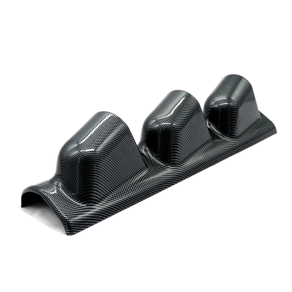 Кронштейн для отделки автомобильного датчика 52 мм с узором из углеродного