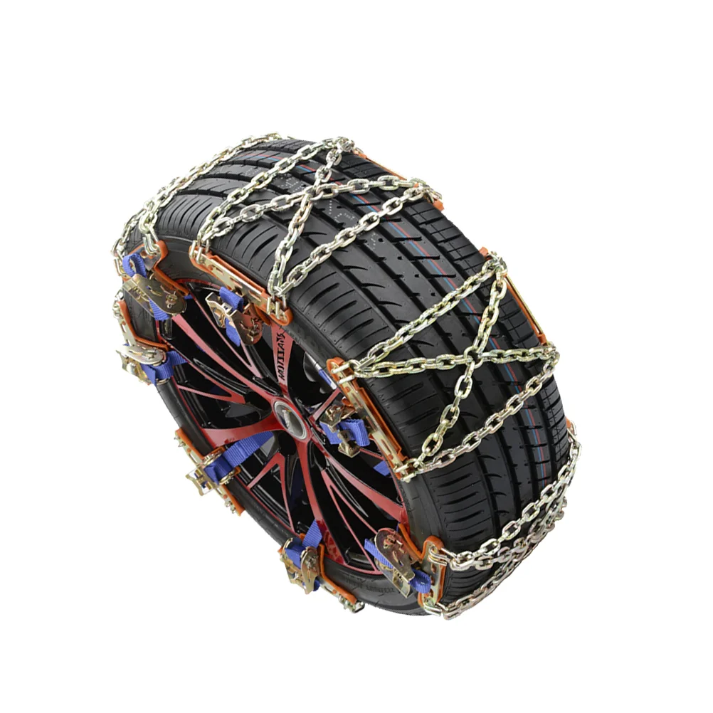

1 шт. противоскользящая металлическая цепь для снега, Износостойкая стальная цепь для шин для снежной дороги и песчаной дороги