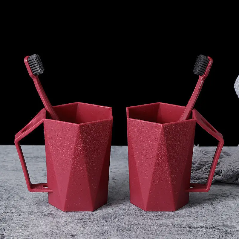 

Набор для ванной комнаты, чашки для полоскания рта с зубной щеткой, держатель для зубной щетки, чашка для мытья в новом скандинавском стиле, ...