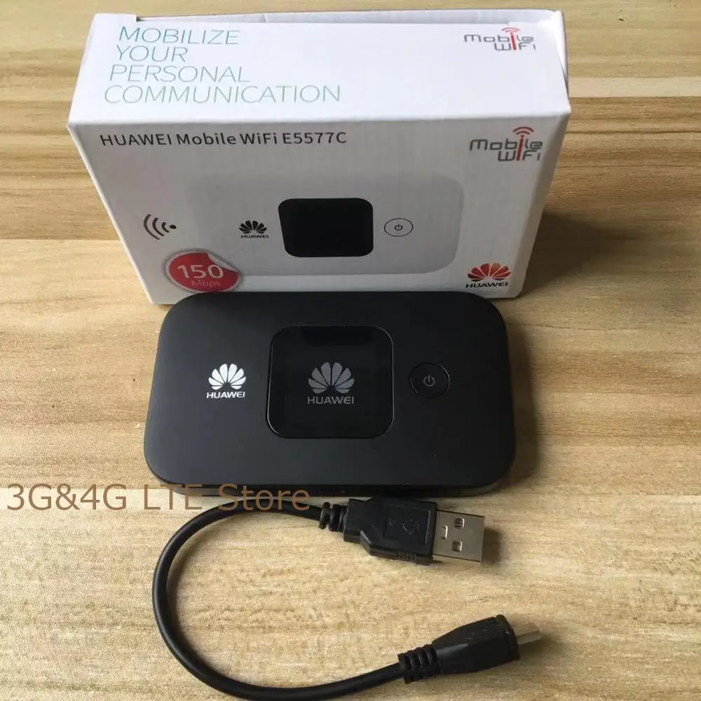 Разблокированный HUAWEI E5577 E5377 4G LTE Cat4 Wi Fi роутер с поддержкой для мобильных