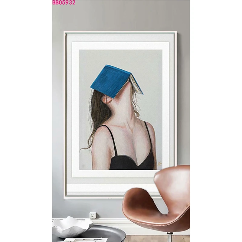 

Nordic Figure Girl Poster And Prints Modern Home Decoration Canvas Painting Wall Art Pictures For Living Room Teen Bedroom Decor