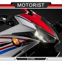 motorcycle acrylic accessories front headlight cover front light protector for honda cbr650r cbr 650r cbr 500 r cbr650r 2016 18