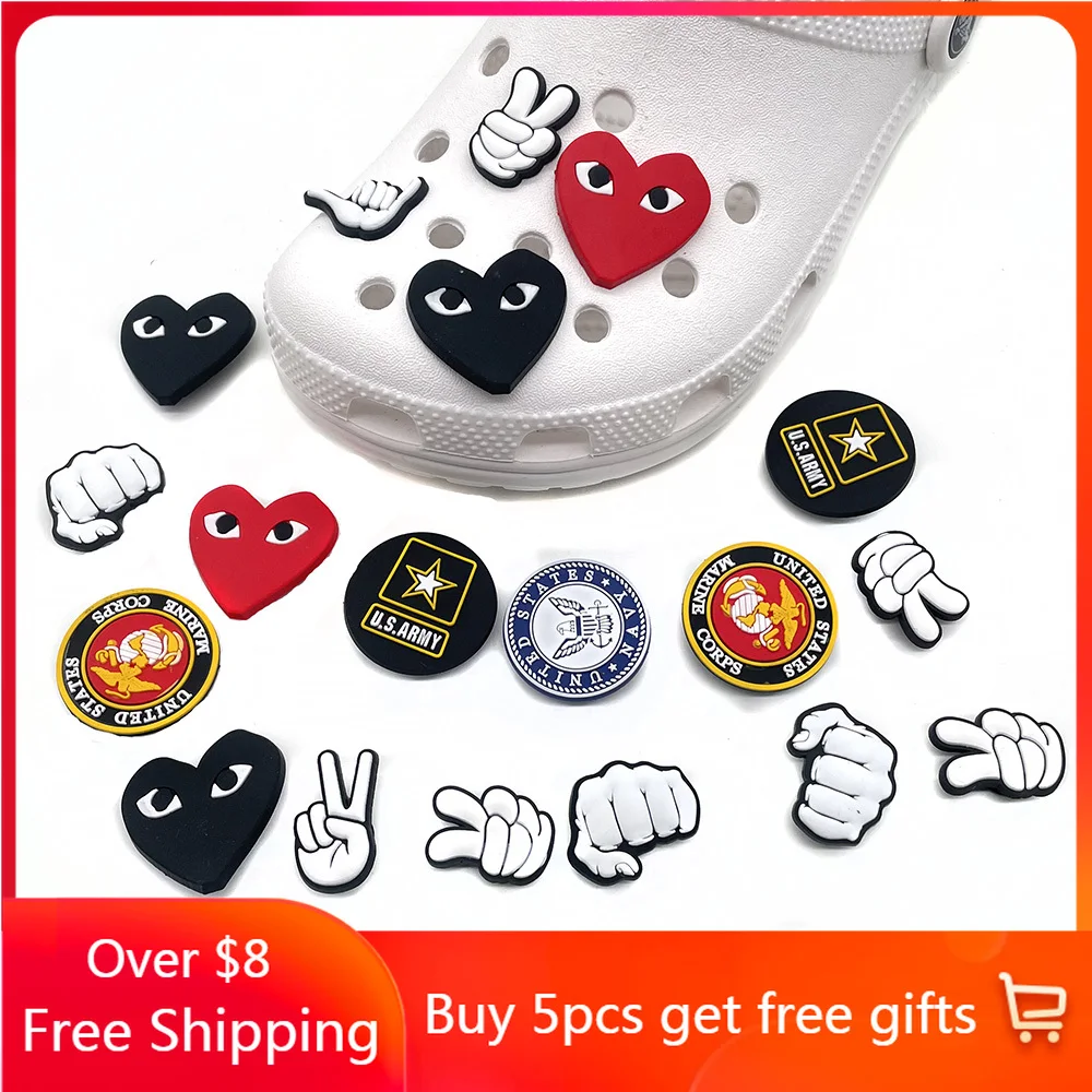 

10/25 шт., декоративные подвески для обуви из ПВХ