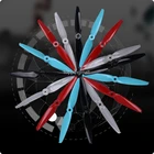 2 пары Gemfan Flash 7042 7,0x4,26042 6,0x4,2 PC 2 Лопасти пропеллер 5 мм монтажное отверстие для RC FPV Racing Drone Multirotor