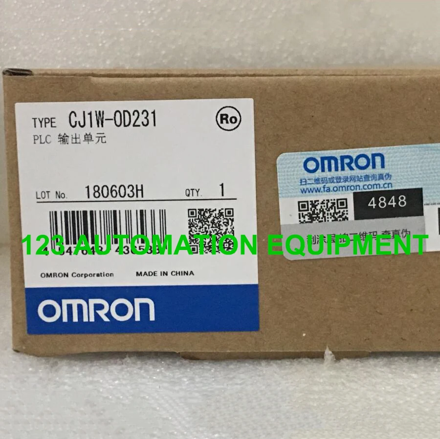 

Новая оригинальная коробка OMRON CJ1W-OD231 CJ1W-OD232 CJ1W-OD233 ПЛК