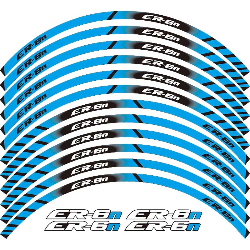 Высококачественная наклейка на колесо мотоцикла светоотражающая обода для