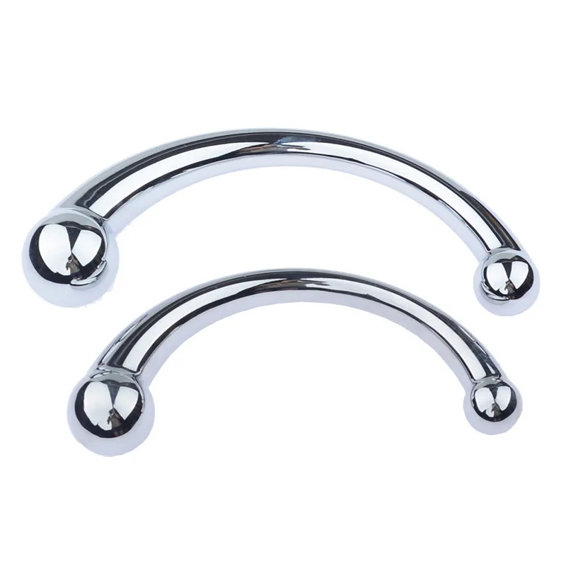 Double Ended Stainless Steel G Spot Wand Massage Stick Pure Metal Penis P-Spot Stimulator Anal Plug Dildo Sex Toy For Women Men | Красота и