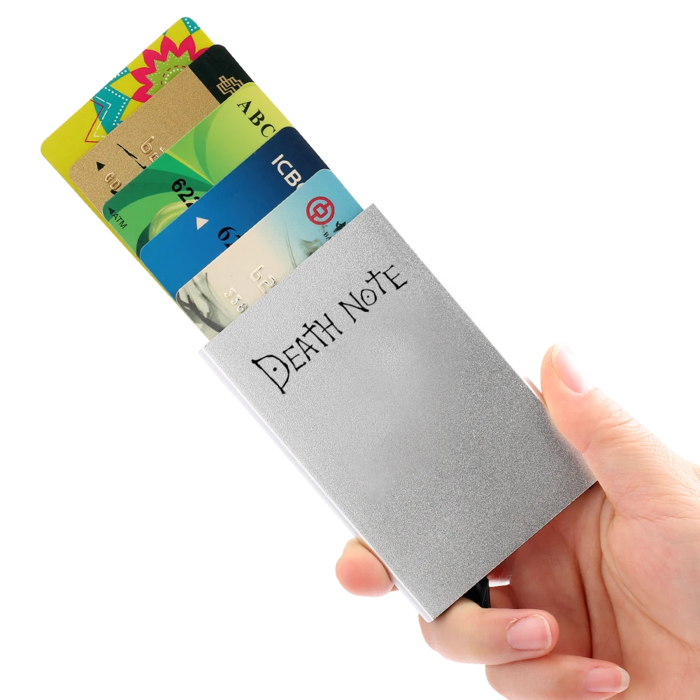 Чехол-Кошелек из алюминиевого сплава с рисунком японского аниме | Багаж и сумки