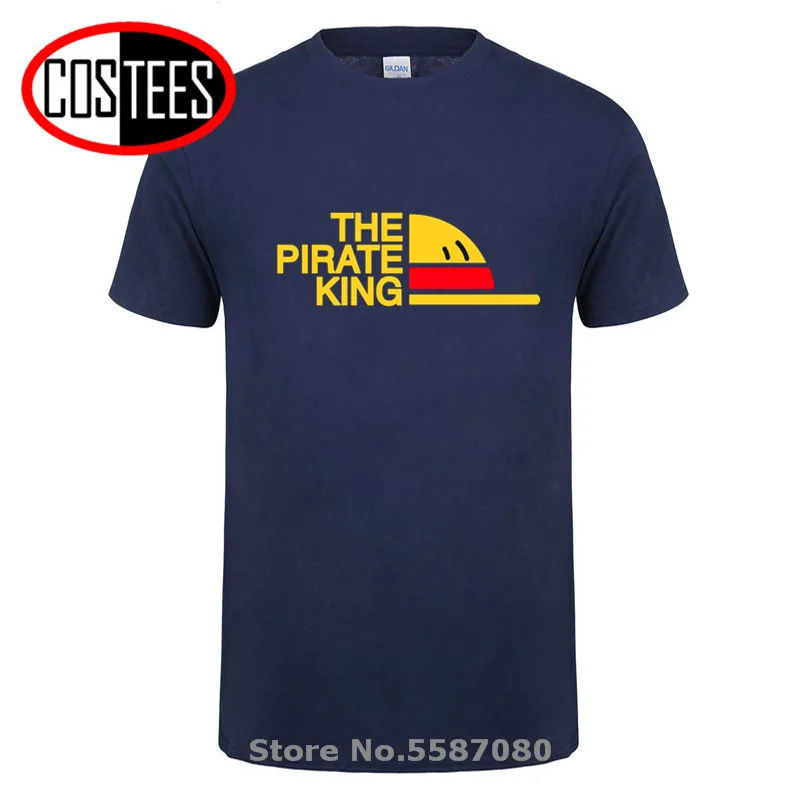 Последний японский аниме один кусок пират Король футболка мужская классическая
