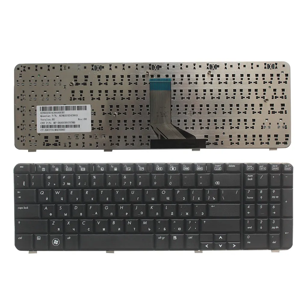 Клавиатура ноутбука русский язык HP Compaq CQ61 G61 100 200 300 ру NSK HA60R 9J.N0Y82.60R AE0P6700310|laptop