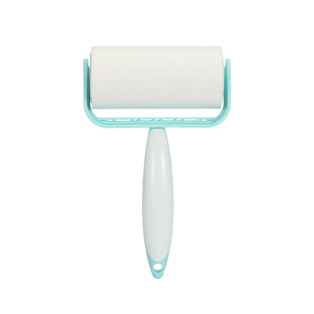 

2018 NEW Sticky paper sticky hair stick sticky roller oblique tearable clothes pet stain dusting paper removal brush