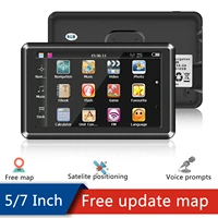 7 inch car gps navigation 128mb8gb truck gps navigator resistive touch screen fm russia europa america free map