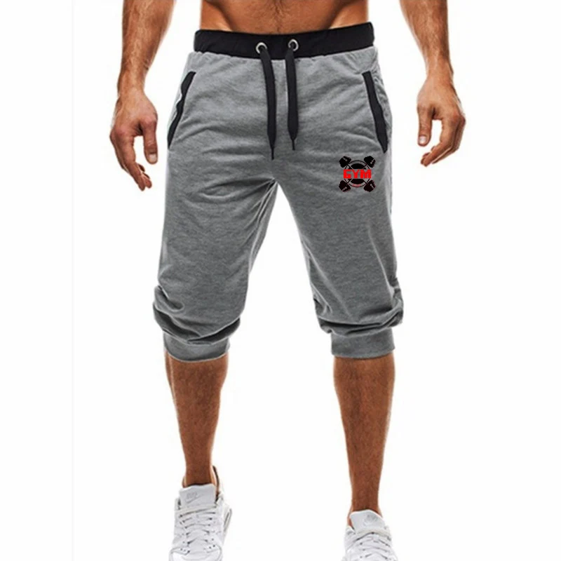 2019 новые модные летние шорты мужские повседневные Фитнес для бега Homme брендовые