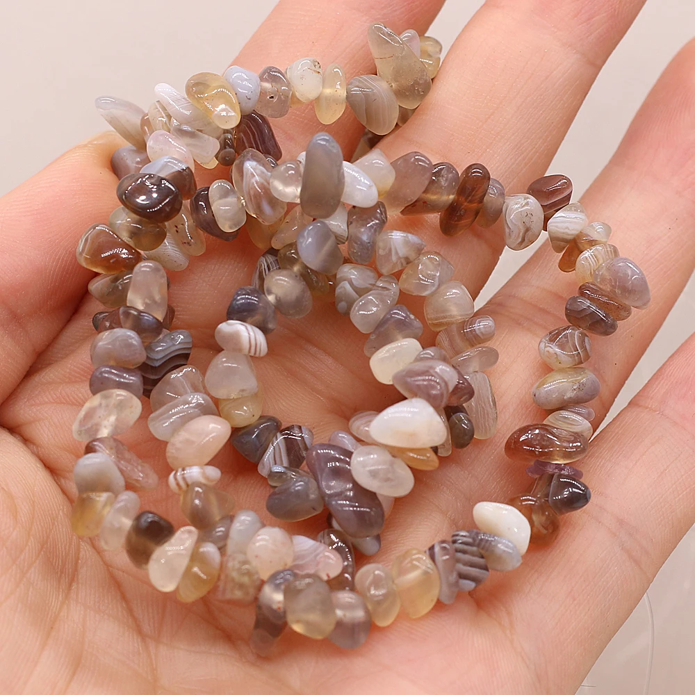 Бусины из натурального камня неправильной формы коричневый камень Персидского