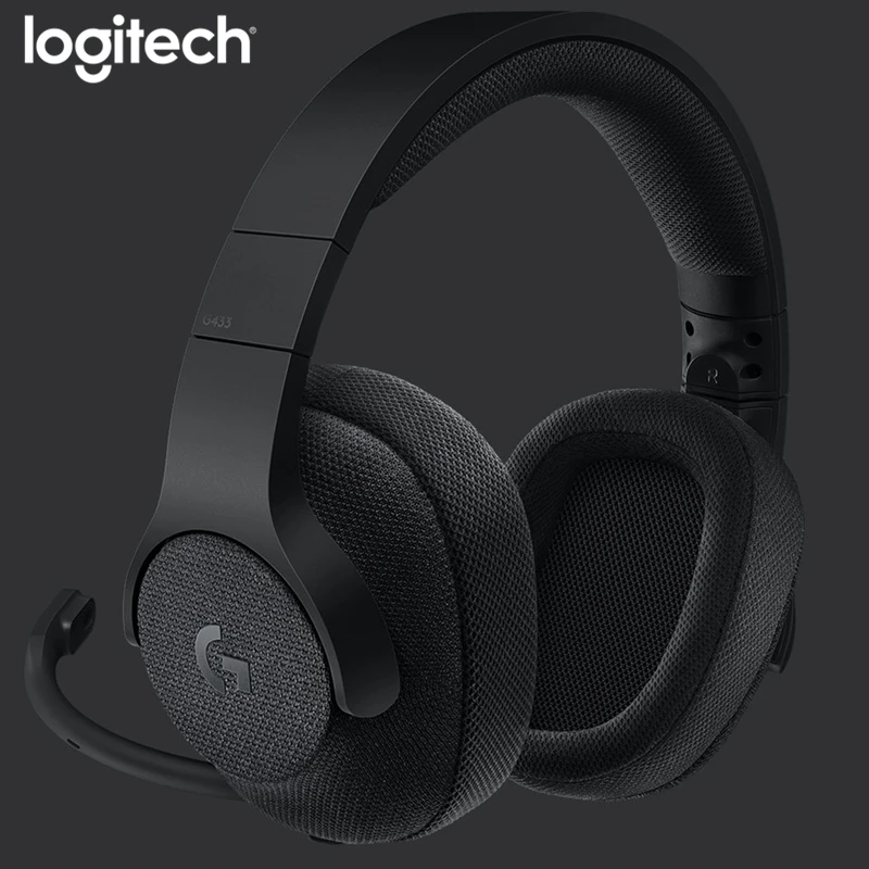 Игровая гарнитура Logitech G433 7 1 Surround проводные геймерские наушники с микрофоном для