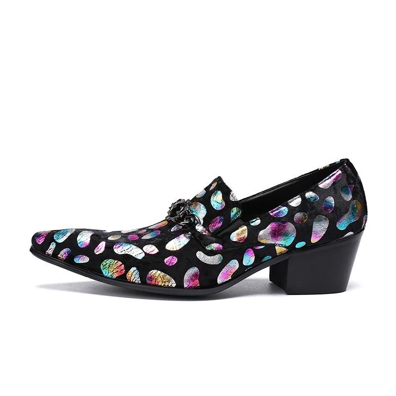 Разноцветные Модные Туфли оксфорды с острым носком повседневные модельные туфли