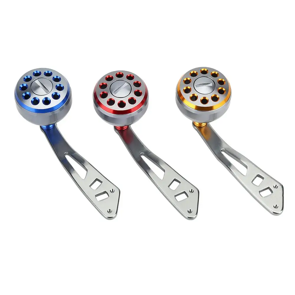 Рыболовная катушка с металлической ручкой прочная одной для заброса приманки