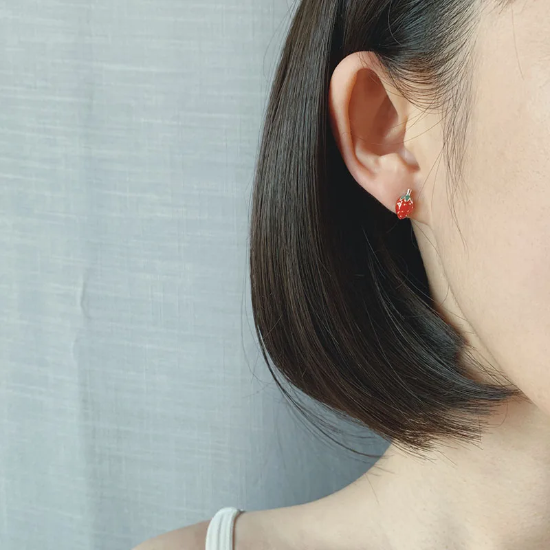 Серьги гвоздики из стерлингового серебра 100% пробы яркие серьги с маленькой