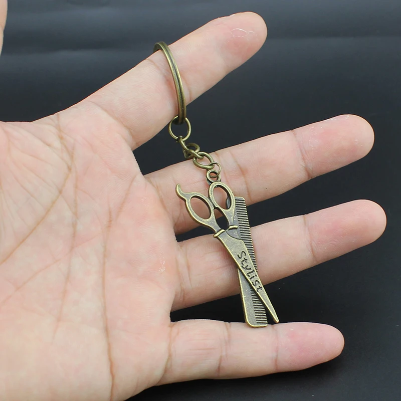 Hapiship Модные ручной работы винтажные бронзовые якорь Единорог ножницы Жираф