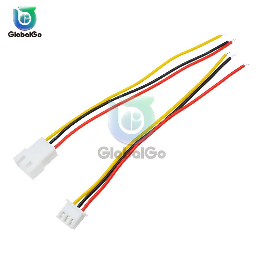 5пар 10см 20см 30см длина JST 2Pins 3Pin Линия связи 2 контактный 3 разъем Мужчина к женщине