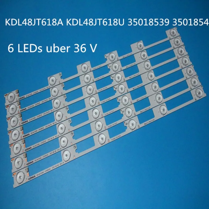 

Лучшее качество светодиодный полоса подсветки для KONKA KDL48JT618A/KDL48SS618U 35018539 6 светодиодный S(6V) 442 мм nw