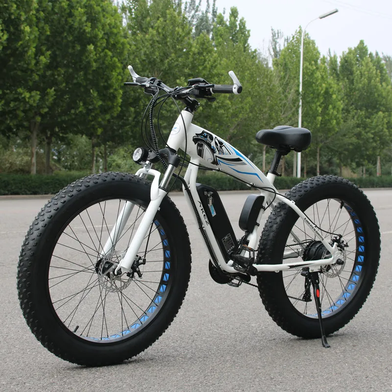 Алюминиевый сплав Электрический велосипед 350 Вт сильная электрическая смазка