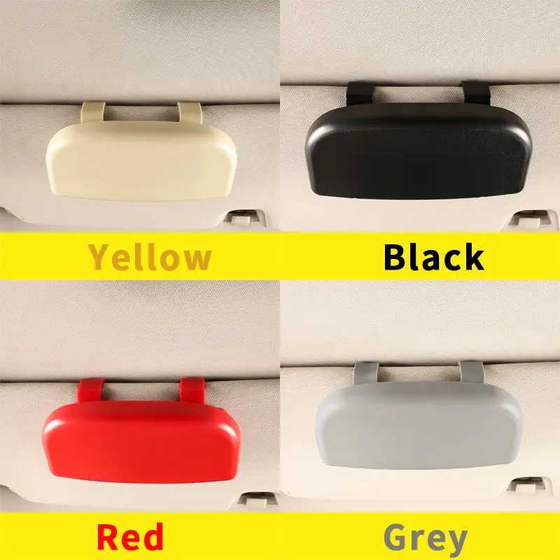 

Car Glasses Storage Box Car Sun Visor Sunglasses Storage Case Holder Auto Accessories Sun Glasses Case