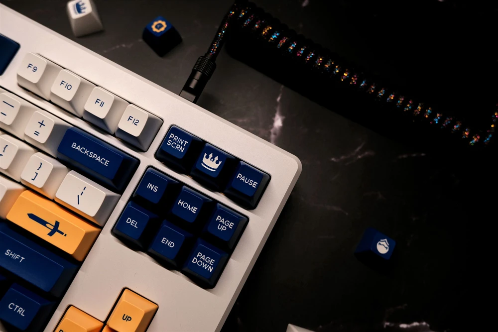Domikey DCS SA abs doubleshot keycap Knight King профиль для mx stem клавиатура покер 87 104 gh60 xd64 xd68 xd84 xd96 xd75