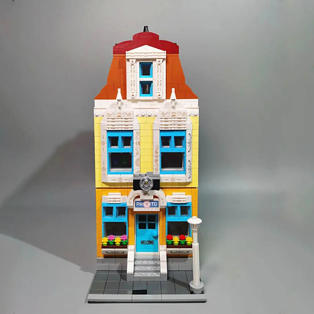 

Creator Expert Bricks City Streetviews Model Bricks 1773Pcs Photography Floor Modular Bricks Toy Bricks Vitage Model Bricks