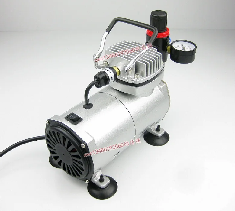 Маленький воздушный компрессор 18B стандартный насос цветной распылитель