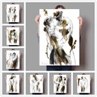 Постер для танцев романтическая парная Картина на холсте граффити Настенная картина домашний декор для гостиной спальни кабинета