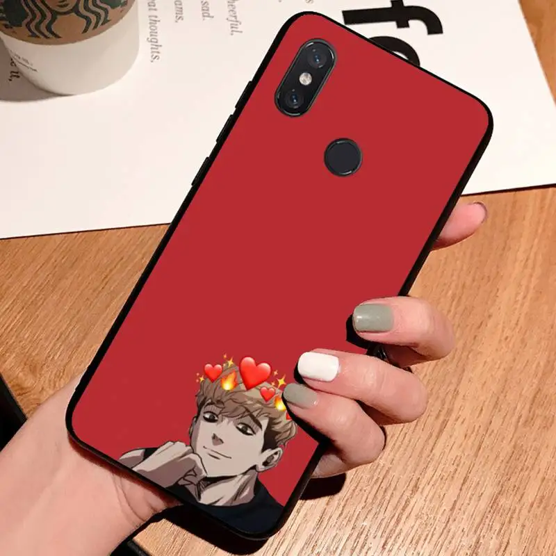 

Sangwoo Killing Stalking fiction luxury high quality Phone Case coque For Xiaomi Redmi note 7 8 9 t k30 max3 9 s 10 pro lite