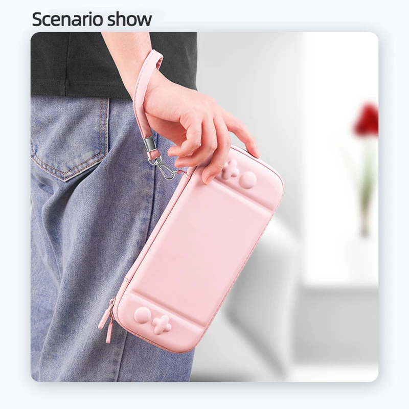 Дорожная подсветка для Nintendo Switch жесткий чехол переключатель PU OLED портативный