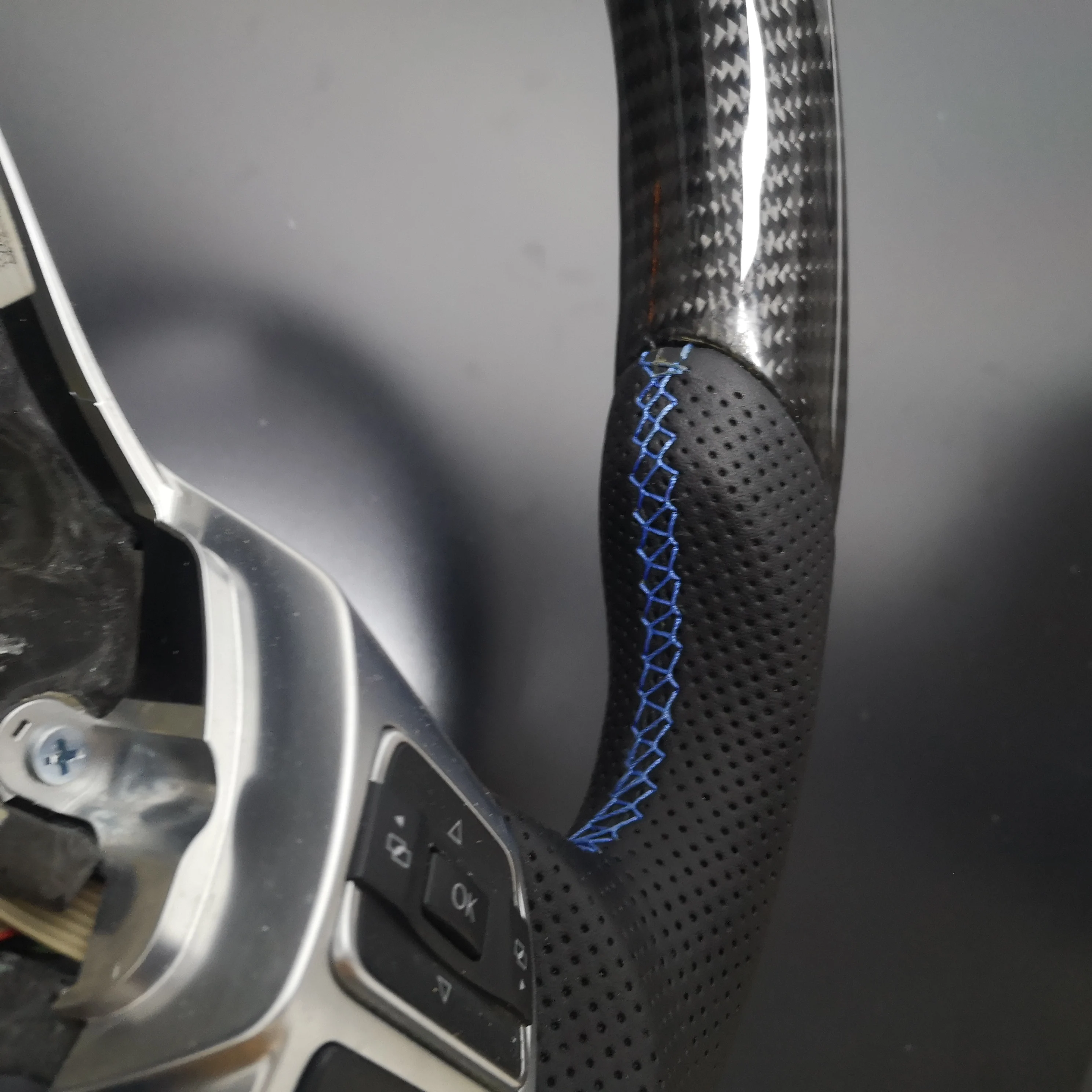 Замена карбонового руля под заказ подходит для VW Golf 6 GTI GTD R MK6 Jetta GLI Scirocco GTS 2 0 T 2008
