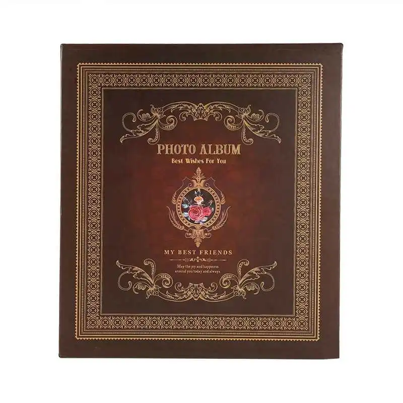 

Portable 4 inch/6inch Photo Album can load 500 photos Memories Organiser (Red and Green Optional)