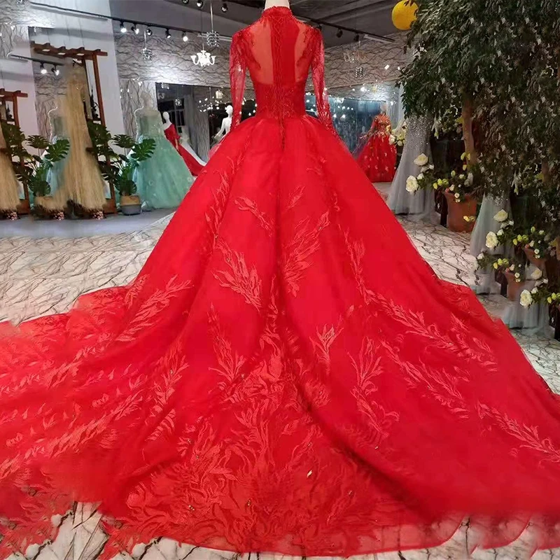 AIJINGYU Chinese New Dress Elegant Bridals 2021 Turkey Bridal Gownes Free Shipping On Ball Gown Evening Dresses