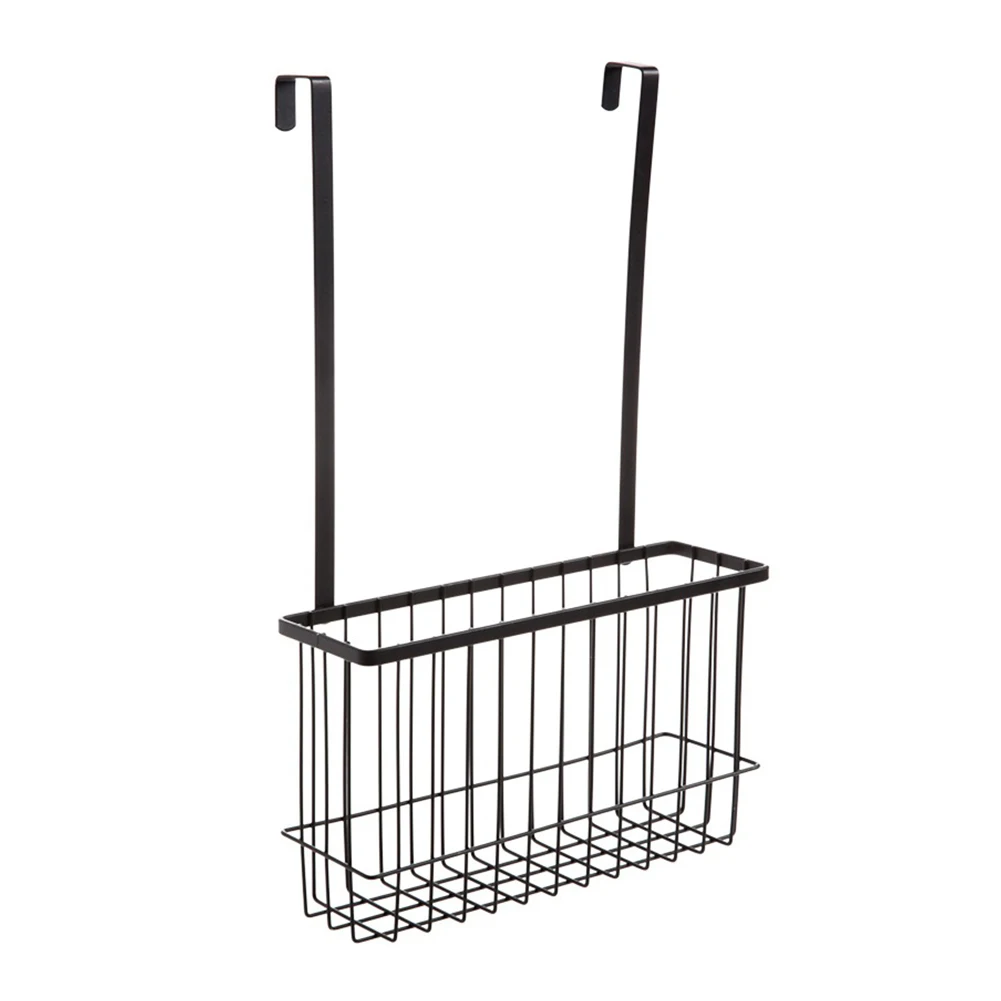 Cabinet Door Back Accessories Nordic Style Minimalist Kitchen Organizer Collection Spice Bottles Hanging Basket Iron Home |