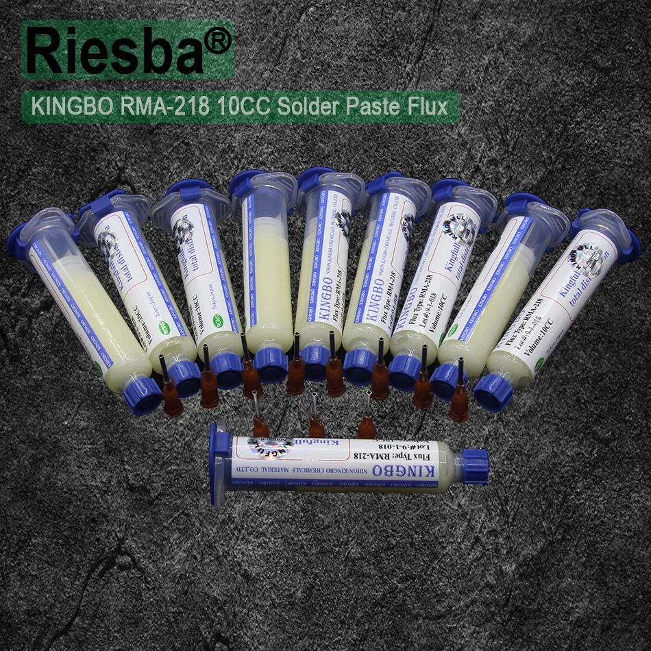 KINGBO RMA-218 10CC флюс паяльной пасты для пайки-иглой(1 шт./лот 3 шт./лот 5 шт./лот