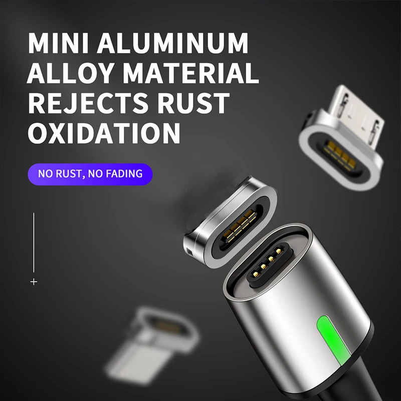Baseus магнитное зарядное устройство USB-кабель адаптер для Samsung Быстрая зарядка Micro