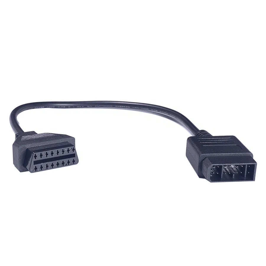 Новый Диагностический кабель OBDII для Ni ssan 14pin к 16Pin коннектор 14 Pin гнездовой