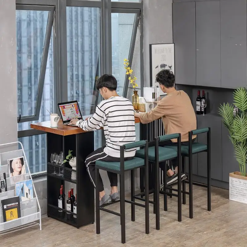 254 барный стол для дома Кофейня Многофункциональный и стул комбинированной
