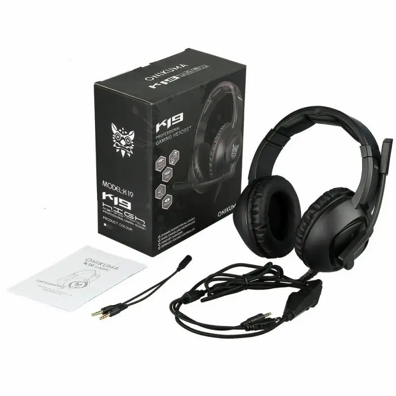 Проводная игровая гарнитура 3 5 мм игровые наушники Deep bass стерео шлем с микрофоном