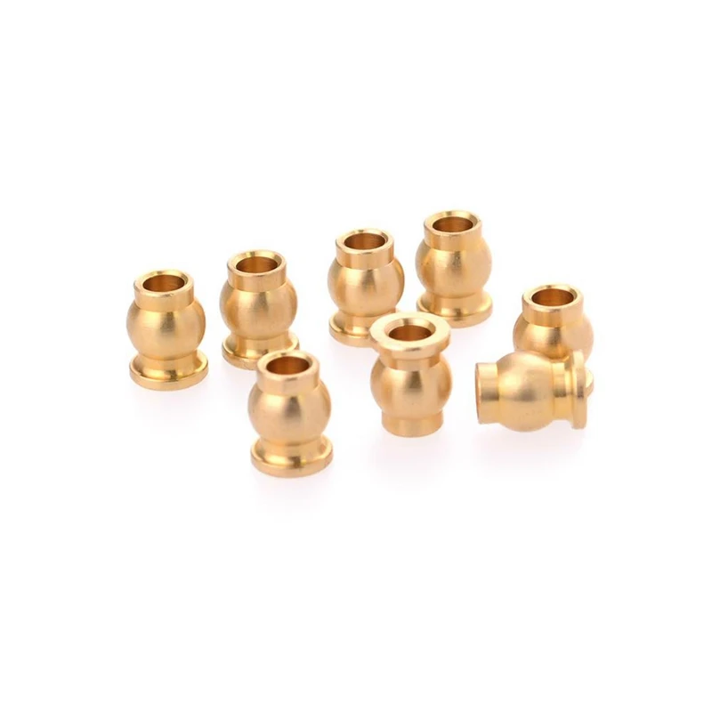 8Pcs Link Rod Metal Ball Bearing Ends Joint Bolt For 1:8 1:10 AXIAL SCX10 II RC Car Truck Scale Crawler Off-Road Me | Электроника